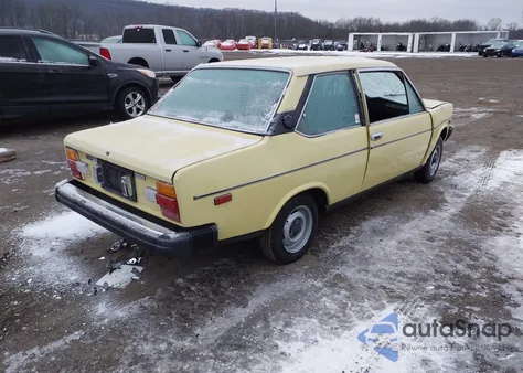 1987 Fiat 131 from USA, damaged, VIN 00000131A30341607